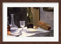 Framed Still Life with Bottles, 1859