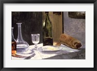 Framed Still Life with Bottles, 1859