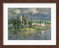 Framed Landscape with a Thunderstorm