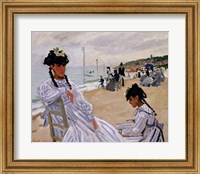 Framed On the Beach at Trouville