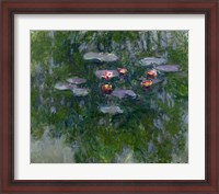 Framed Waterlilies, 1916-19 (detail)
