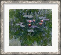 Framed Waterlilies, 1916-19 (detail)