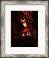 Framed Pallas Athena or, Armoured Figure