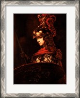 Framed Pallas Athena or, Armoured Figure