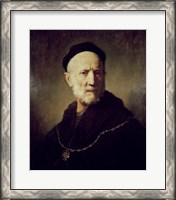 Framed Portrait of Rembrandt's Father