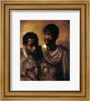 Framed Two Negroes, 1661
