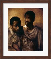 Framed Two Negroes, 1661