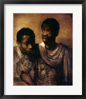 Framed Two Negroes, 1661