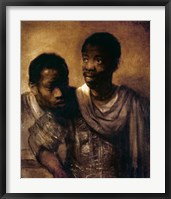 Framed Two Negroes, 1661