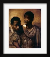 Framed Two Negroes, 1661
