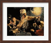 Framed Belshazzar's Feast c.1636