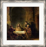 Framed Supper at Emmaus, 1648