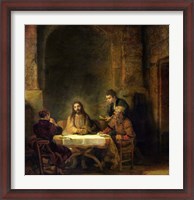 Framed Supper at Emmaus, 1648