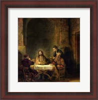 Framed Supper at Emmaus, 1648