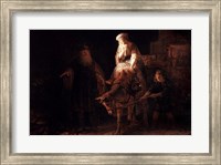 Framed Departure of the Shemanite Wife