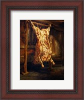 Framed Slaughtered Ox, 1655