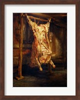 Framed Slaughtered Ox, 1655