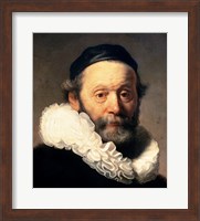 Framed Portrait of Johannes Uyttenbogaert