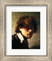 Framed Head of a Young Man or Self Portrait, 1629