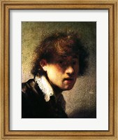 Framed Head of a Young Man or Self Portrait, 1629