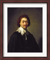 Framed Portrait of Maurits Huygens, 1632