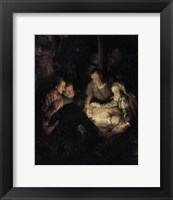 Framed Adoration of the Shepherds