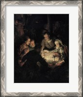 Framed Adoration of the Shepherds