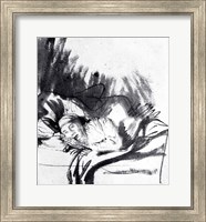 Framed Sick woman in a bed