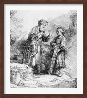 Framed Abraham and Isaac, 1645