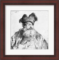 Framed Portrait of an old man