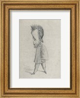Framed Caricature of the Journalist Theodore Pelloquet, 1858