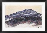 Framed Mount Kolsaas, Norway, 1895
