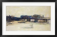 Framed Study for Charing Cross Bridge