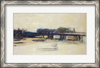 Framed Study for Charing Cross Bridge