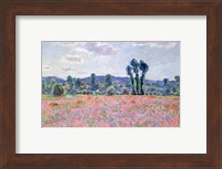 Framed Poppy Field, 1887