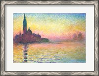 Framed San Giorgio Maggiore by Twilight, 1908