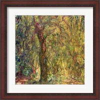 Framed Weeping Willow green