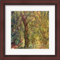 Framed Weeping Willow green