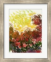 Framed Garden at Giverny - abstract