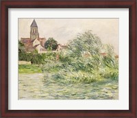 Framed Church and the Seine at Vetheuil, 1881