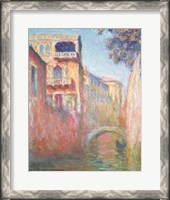 Framed Venice - Rio de Santa Salute, 1908