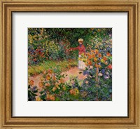 Framed Garden at Giverny, 1895