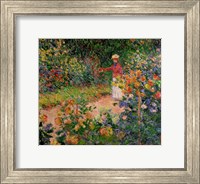 Framed Garden at Giverny, 1895