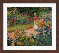 Framed Garden at Giverny, 1895