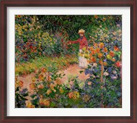 Framed Garden at Giverny, 1895