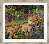 Framed Garden at Giverny, 1895