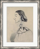 Framed Young Woman at the Piano
