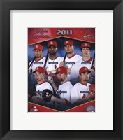 Framed St. Louis Cardinals 2011 Team Composite