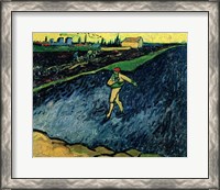 Framed Sower, 1888 - walking