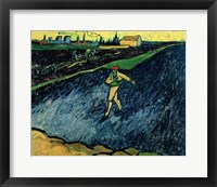 Framed Sower, 1888 - walking